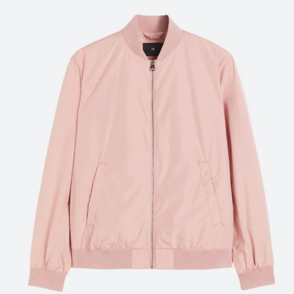 Joe Burrow Pink Bomber Jacket