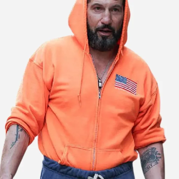 Jon Bernthal USA Flag Hoodie