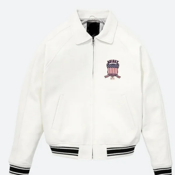 Lil Durk Avirex Leather Jacket