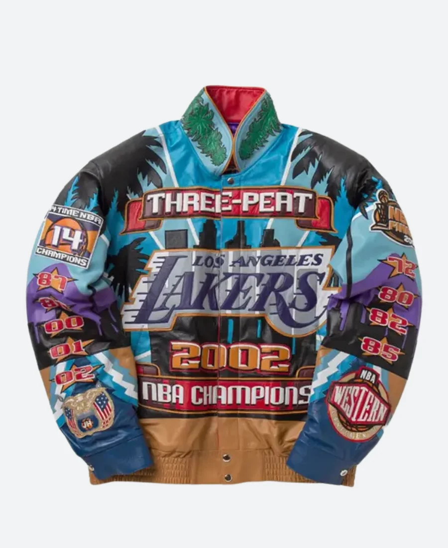 Los-Angeles-Lakers-Kobe-Bryant-3-Peat-Leather-Jacket-Front-Image.webp