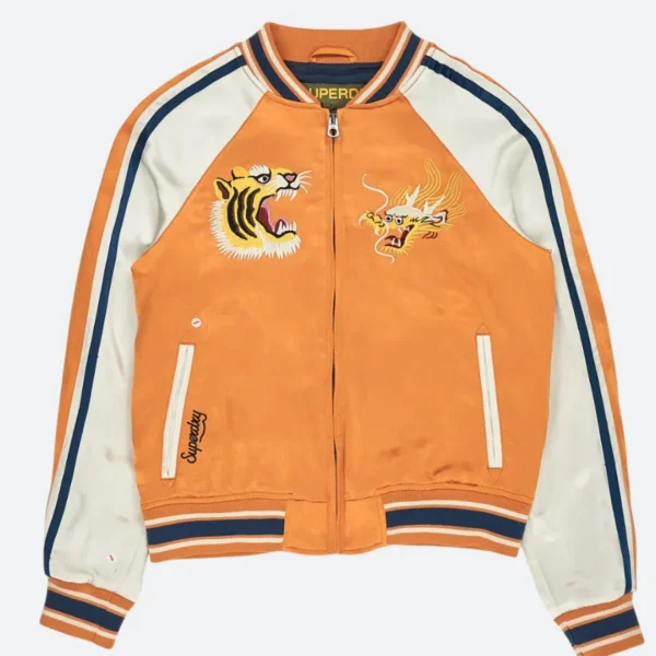 Malditos S01 Leti Embroidered Bomber Jacket