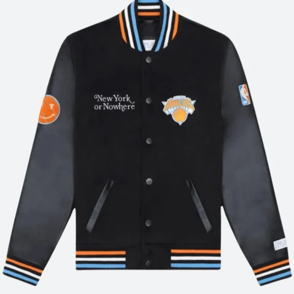 New York Knicks Mariska Hargitay Versity Jacket