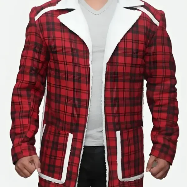 Ryan Reynolds Deadpool Red Plaid Jacket