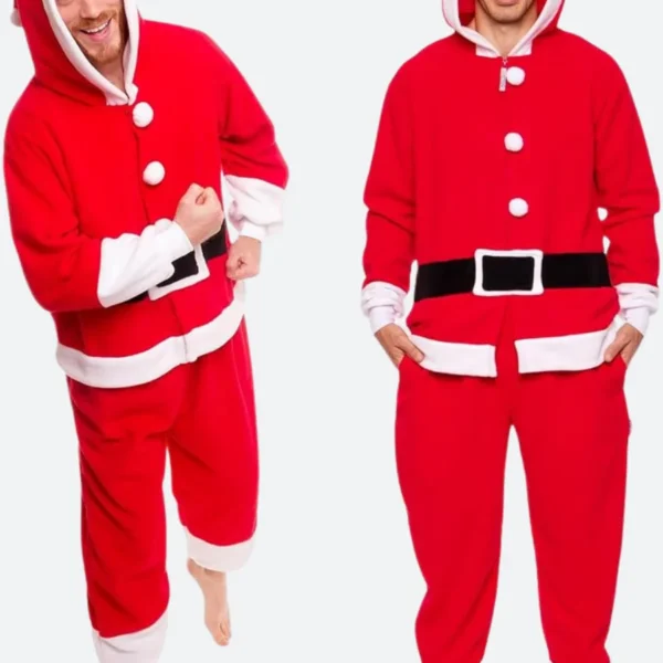 Santa Claus Onesie Christmas Costume