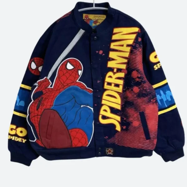 Spider Man Racing Jacket Front Image