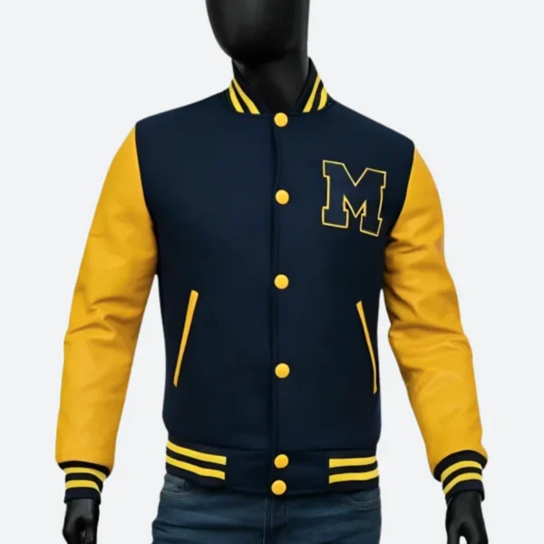 Spiderman No Way Home Ned Leeds Varsity Jacket