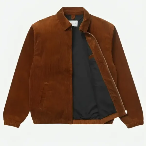 Stranger Things Max Mayfield Brown Jacket Front Image