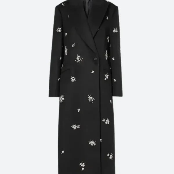 Taylor Swift Embellished Long Coat