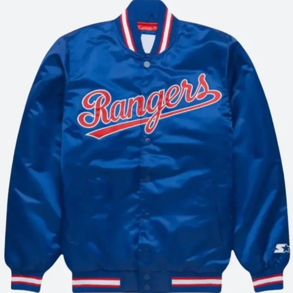 Texas Rangers Letterman Varsity Jacket