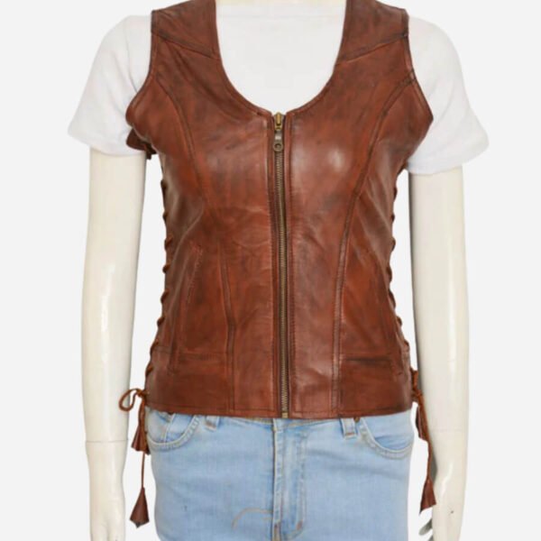 The Walking Dead Michonne Leather Vest