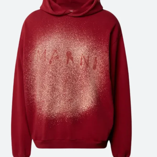Travis Kelce Marni Red Hoodie