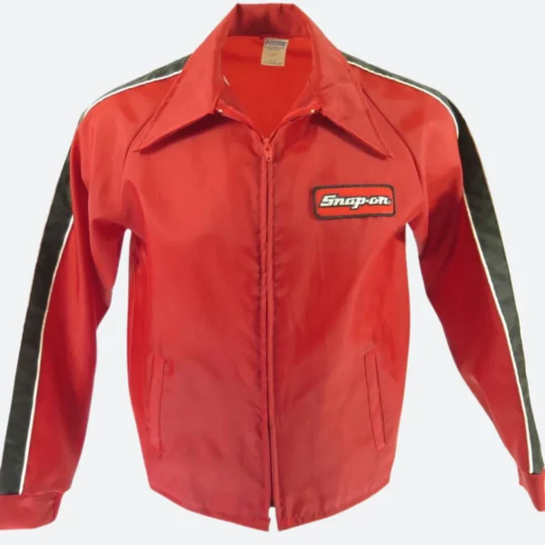 Vintage 70s Snap On Stripe Racing