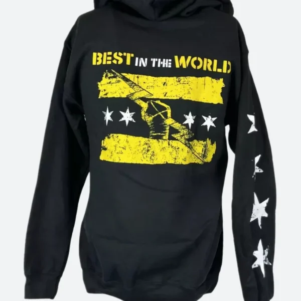 WWE CM Punk GTS Zipper Hoodie